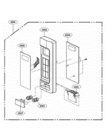 Control Panel Parts parts for Lg Wall Oven LCS1413SW from AppliancePartsPros.com