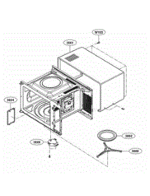 Oven Cavity Parts parts for Lg Wall Oven LCS1413SW from AppliancePartsPros.com