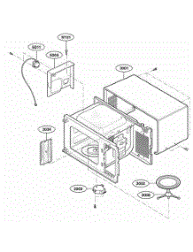 Oven Cavity Parts parts for Lg Range LCS2045WBK from AppliancePartsPros.com