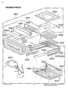 Drawer Parts parts for Lg Microwave LCSP1110ST from AppliancePartsPros.com