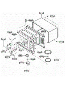 Oven Cavity Parts parts for Lg Wall Oven LD10D from AppliancePartsPros.com