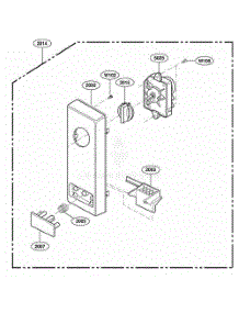 Controller Parts parts for Lg Range LD10D2 from AppliancePartsPros.com