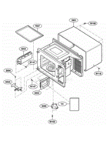 Oven Cavity Parts parts for Lg Range LD10D2 from AppliancePartsPros.com