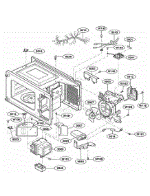 Interior Parts parts for Lg Wall Oven LD10MP from AppliancePartsPros.com