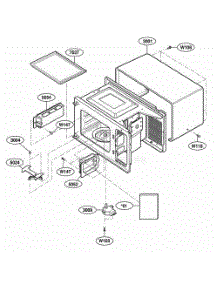 Oven Cavity Parts parts for Lg Wall Oven LD10MP from AppliancePartsPros.com