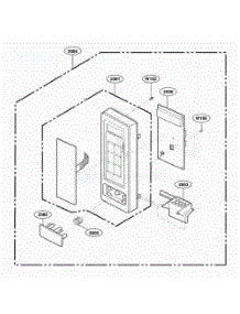 Controller Parts parts for Lg Range LD10MPS from AppliancePartsPros.com