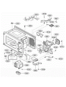 Interior Parts parts for Lg Range LD10MPS from AppliancePartsPros.com