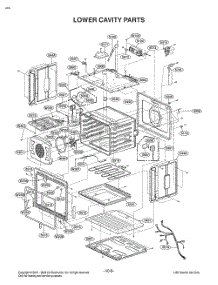 Lower Cavity Parts parts for Lg Range LD3642SP from AppliancePartsPros.com