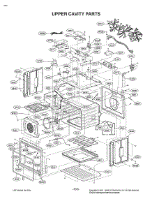 Upper Cavity Parts parts for Lg Range LD3642SP from AppliancePartsPros.com