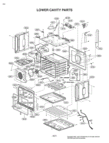 Lower Cavity Parts parts for Lg Range LD3653SP from AppliancePartsPros.com