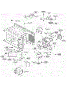 Interior Parts parts for Lg Wall Oven LD510D from AppliancePartsPros.com