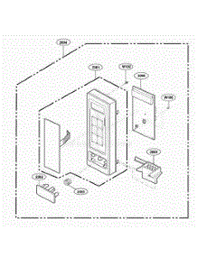 Controller Parts parts for Lg Wall Oven LD510P from AppliancePartsPros.com