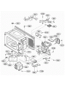 Interior Parts parts for Lg Wall Oven LD510P from AppliancePartsPros.com