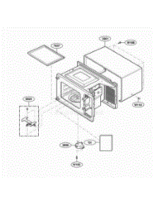 Oven Cavity Parts parts for Lg Wall Oven LD510P from AppliancePartsPros.com