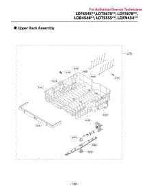 Section 3 parts for Lg Dishwasher LDB4548ST from AppliancePartsPros.com
