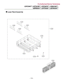 Section 5 parts for Lg Dishwasher LDB4548ST from AppliancePartsPros.com