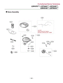 Section 9 parts for Lg Dishwasher LDB4548ST from AppliancePartsPros.com