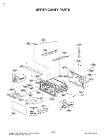 Upper Cavity Parts parts for Lg Range LDE3011ST from AppliancePartsPros.com
