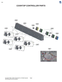 Cooktop Controller Parts parts for Lg Range LDEL7324SE from AppliancePartsPros.com