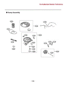 Sump Assy parts for Lg Dishwasher LDF5678BD from AppliancePartsPros.com