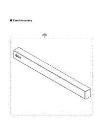 Panel Assy parts for Lg Dishwasher LDF5678SS from AppliancePartsPros.com