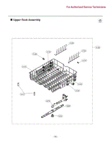 Section 4 parts for Lg Dishwasher LDFC2423V from AppliancePartsPros.com