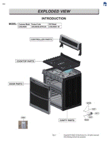 Introduction parts for Lg Range LDGL6924S from AppliancePartsPros.com