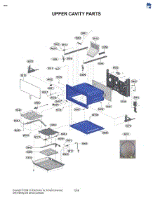 Upper Cavity Parts parts for Lg Range LDGL6924S from AppliancePartsPros.com