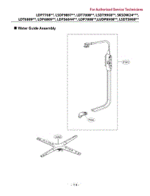Section 4 parts for Lg Dishwasher LDP6809BM from AppliancePartsPros.com