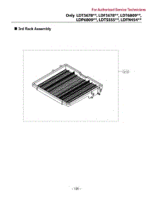 Section 6 parts for Lg Dishwasher LDP6809BM from AppliancePartsPros.com