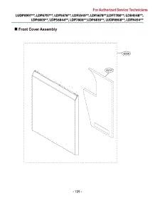 Section 8 parts for Lg Dishwasher LDP6809BM from AppliancePartsPros.com