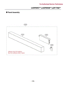 Panel Assembly parts for Lg Dishwasher LDP7786BD from AppliancePartsPros.com