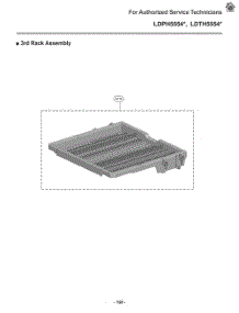 Diagram 8 parts for Lg Dishwasher LDPH5554D from AppliancePartsPros.com