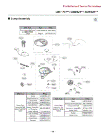 Section 12 parts for Lg Dishwasher LDPH7972D from AppliancePartsPros.com