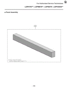 Panel Assembly parts for Lg Dishwasher LDPH7972S from AppliancePartsPros.com