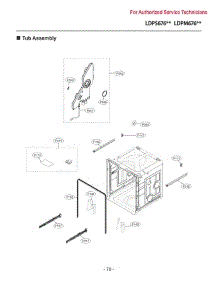 Section 2 parts for Lg Dishwasher LDPM6762S from AppliancePartsPros.com