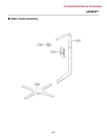 Section 5 parts for Lg Dishwasher LDPS6762S from AppliancePartsPros.com