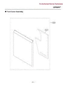 Section 9 parts for Lg Dishwasher LDPS6762S from AppliancePartsPros.com