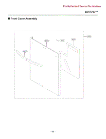 Section 10 parts for Lg Dishwasher LDTH7972D from AppliancePartsPros.com