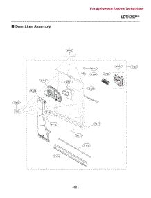 Section 11 parts for Lg Dishwasher LDTH7972D from AppliancePartsPros.com