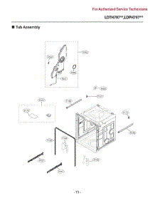 Section 2 parts for Lg Dishwasher LDTH7972D from AppliancePartsPros.com