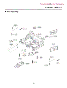 Section 3 parts for Lg Dishwasher LDTH7972D from AppliancePartsPros.com