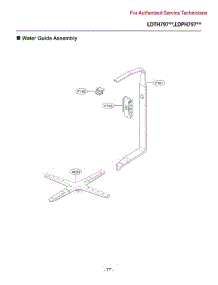 Section 6 parts for Lg Dishwasher LDTH7972D from AppliancePartsPros.com