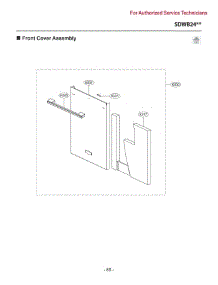 Section 10 parts for Lg Dishwasher LDTH7972S from AppliancePartsPros.com