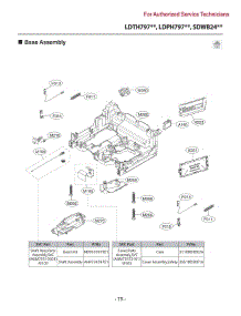 Section 3 parts for Lg Dishwasher LDTH7972S from AppliancePartsPros.com