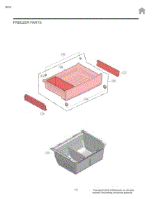 Freezer Parts parts for Lg Refrigerator LF20C6330S from AppliancePartsPros.com