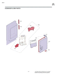 Icemaker & Bin Parts parts for Lg Refrigerator LF20C6330S from AppliancePartsPros.com