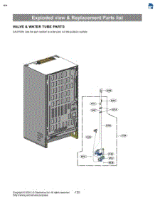 Valve & Water Tube Parts parts for Lg Refrigerator LF24Z6530S from AppliancePartsPros.com