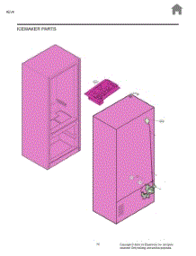 Icemaker Parts parts for Lg Refrigerator LF25H6200S from AppliancePartsPros.com