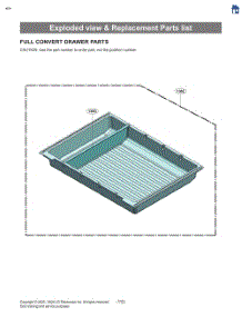 Full Convert Drawer Parts parts for Lg Refrigerator LF29S8230S from AppliancePartsPros.com
